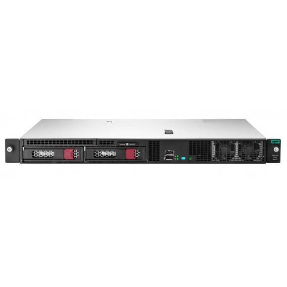 DL20 Gen10, 1x Intel Xeon E-2224 4C 3.4GHz, 1x16GB-U DDR4, S100i/ZM (RAID 0,1,5,10) noHDD (2 LFF 3.5'' HP), 1x290W NHP NonRPS, 2x1Gb/s, noDVD, iLO5, Rack1U, 3-3-3