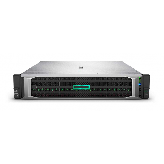 DL380 Gen10, 1(up2)x 4214R Xeon-S 12C 2.4GHz, 1x32GB-R DDR4, P408i-a/2GB (RAID 1+0/5/5+0/6/6+0/1+0 ADM) noHDD (8/24+6 SFF 2.5" HP) 1x800W (up2), 4x1Gb/s 366FLR, noDVD, iLO5, Rack2U, 3-3-3