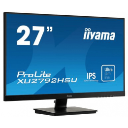 Монитор LCD 27'' 16:9 1920х1080(FHD) IPS, nonGLARE, 250cd/m2, H178°/V178°, 1000:1, 80M:1, 16.7M, 4ms, VGA, HDMI, DP, USB-Hub, Tilt, Speakers, 3Y, Black