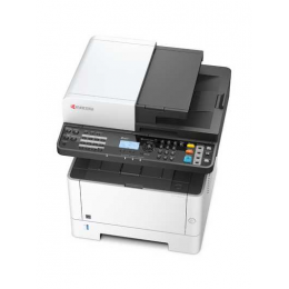 МФУ лазерное Kyocera ECOSYS M2135dn (A4), монохромное, Printer/Scanner/Copier, 1200x1200 dpi, 35 ppm, 512 MB, 800 MHz, tray 100+250 sheets, ADF 50 sheets, USB+Ethernet, Duplex, EcoPrint, drum 100k, starter toner 1k