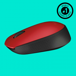 Мышь беспроводная Logitech M171 Red (красная