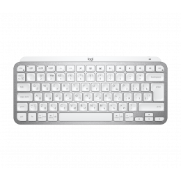 Клавиатура беспроводная Logitech MX Keys Mini Minimalist Wireless Illuminated Keyboard - PALE GREY - RUS - INTNL (M/N: YR0084)