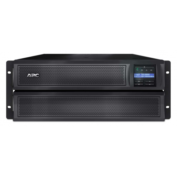 Источник бесперебойного питания APC Smart-UPS SMX, Line-Interactive, 2200VA / 1980W, Rack/Tower, IEC, LCD, Serial+USB, SmartSlot, подкл. доп. батарей, с сетевой картой