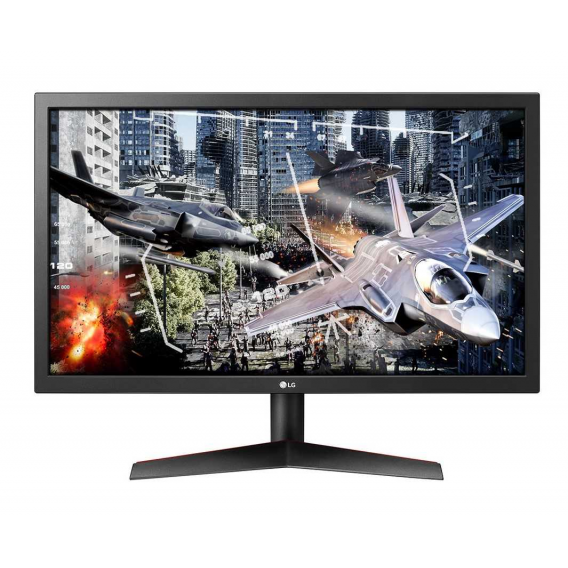 Монитор LCD 23.6'' [16:9] 1920х1080(FHD) TN, nonGLARE, 300cd/m2, H170°/V160°, 1000:1, 16.7M, 1ms, 2xHDMI, DP, Tilt, 2Y, Black