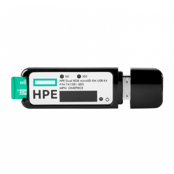 HPE 32GB microSD RAID 1 USB Boot Drive