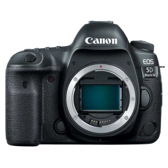 Фотоаппарат цифровой Canon EOS 5D Mark IV Body без объектива, черный, 22Mpx CMOS 35мм, HD1080/30, экран 3.2'', Li-ion