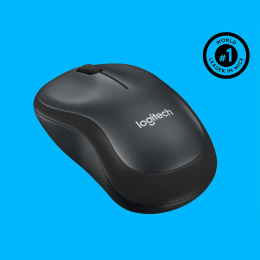 Мышь беспроводная Logitech M220 Silent Charcoal ofl (черная