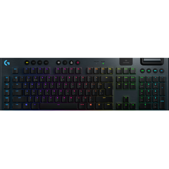 Клавиатура игровая Logitech G915 LIGHTSPEED RGB GL Tactile (механическая, беспроводная) (M/N: Y-R0069 / CU0021)