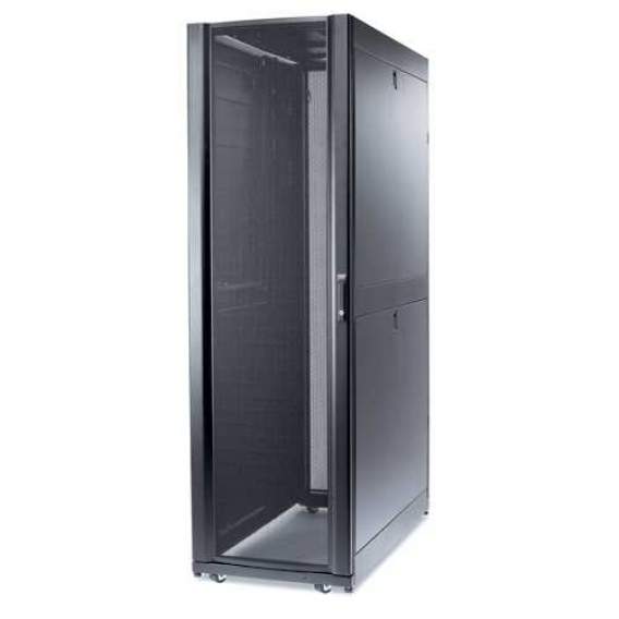 NETSHELTER SX 42U/600MM/1200MM ENCLOSURE WITH ROOF AND SIDES BLACK