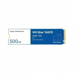 Твердотельный накопитель SSD WD Blue SN570 WDS500G3B0C 500ГБ M2.2280 NVMe PCIe Gen3 8Gb/s