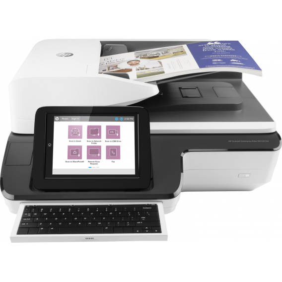 Cканер HP L2763A ScanJet Enterprise Flow N9120 fn2 (A3) 600 dpi, 24 bit, ADF (200 pages), 120/120 ppm, USB+Ethernet, Duty cycle 12 000 pages