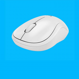 Мышь беспроводная Logitech M220 Silent Offwhite (белая