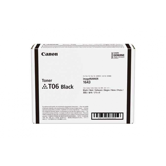 TONER T06 BK EUR Картридж с тонером для IR 1643I