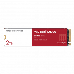 Твердотельный накопитель SSD WD Red SN700 NVMe WDS200T1R0C 2ТБ M2.2280 NVMe PCIe Gen3 8Gb/s