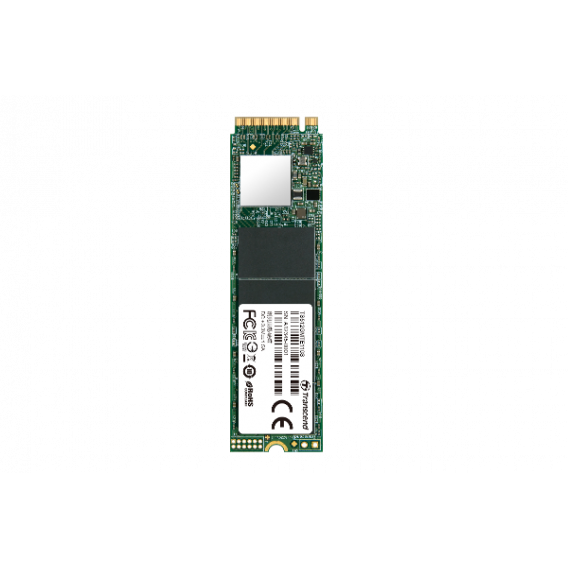 Твердотельный накопитель SSD Transcend 512GB M.2 2280, NVMe PCIe Gen3 x4, M-Key, 3D NAND TLC, DRAM-less