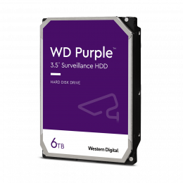 Жёсткий диск WD Purple™ WD62PURZ 6ТБ 3.5" 5640RPM 128MB SATA DV&NVR (аналог WD63PURZ)