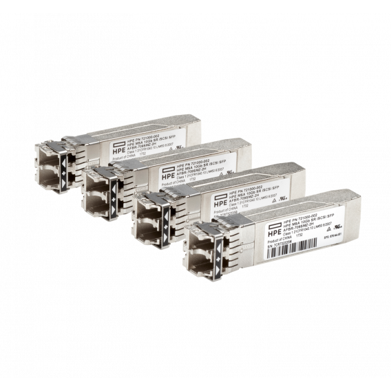 HPE MSA 10Gb SR iSCSI SFP 4pk XCVR