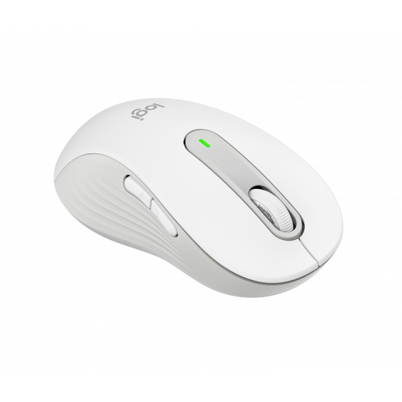 Logitech Signature M650 L Wireless Mouse - OFF-WHITE - BT - N/A - EMEA - M650 L LEFT