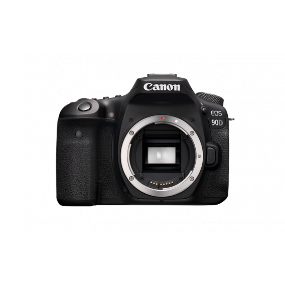 Фотоаппарат цифровой Canon EOS 90D Body без объектива, черный, 32,5 Mpx  Кроп 1.6, 3840 x 2160/30, экран 3.0'' поворотный, Li-ion