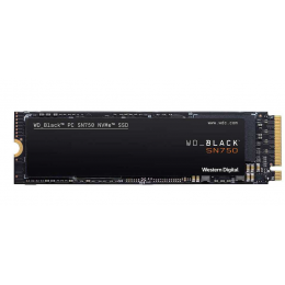 Твердотельный накопитель SSD WD Black SN750 NVMe WDS500G3X0C 500ГБ M2.2280 (без радиатора)