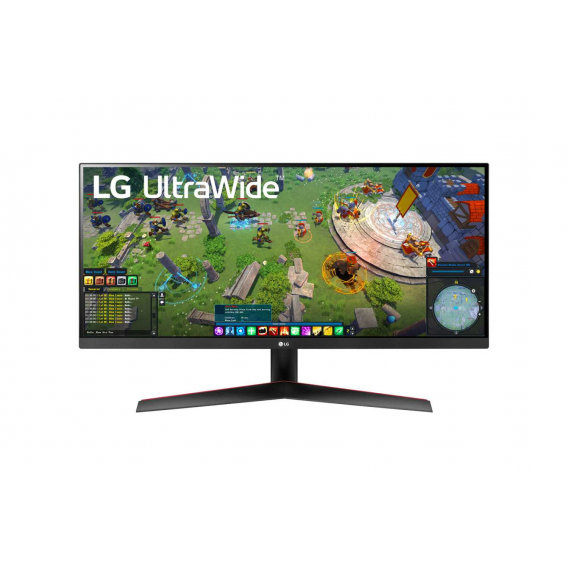 Монитор LCD 29'' [21:9] 2560х1080(UW-UXGA) IPS, nonGLARE, 250cd/m2, H178°/V178°, 1000:1, 16,7 миллионов цветов, 1ms, HDMI, DP, Tilt, Speakers, Audio out, 2Y, Black