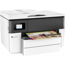 МФУ HP G5J38A HP OfficeJet Pro 7740 WF AiO Printer (A3) Color Ink Printer/Scanner/Copier/Fax/ADF, 4800x1200 dpi, 1.2GHz, 512MB, 22/18 ppm, 250+250 pages tray, Scan+Print Duplex, USB+Ethernet+Wi-Fi, duty 30000 pages