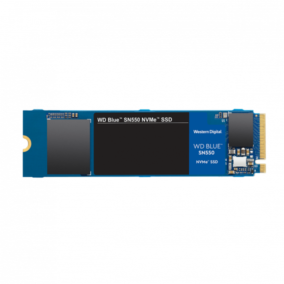 Твердотельный накопитель SSD WD Blue SN550 WDS500G2B0C 500ГБ M2.2280 NVMe PCIe Gen3 8Gb/s