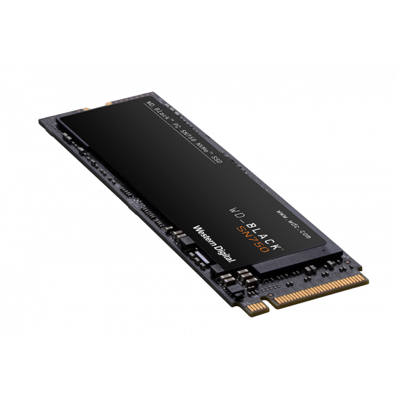 Твердотельный накопитель SSD WD Black SN750 NVMe WDS100T3XHC 1ТБ M2.2280 (с радиатором)