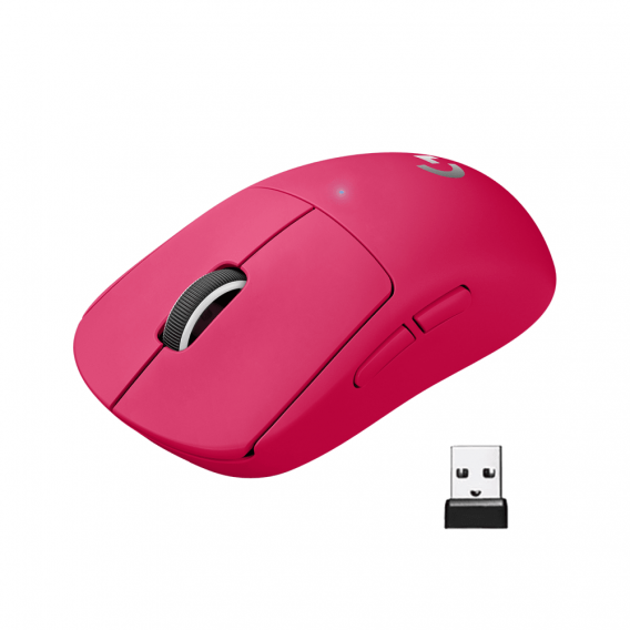 Мышь игровая беспроводная Logitech PRO X SUPERLIGHT, MAGENTA (M/N: MR0086 / CU0021)