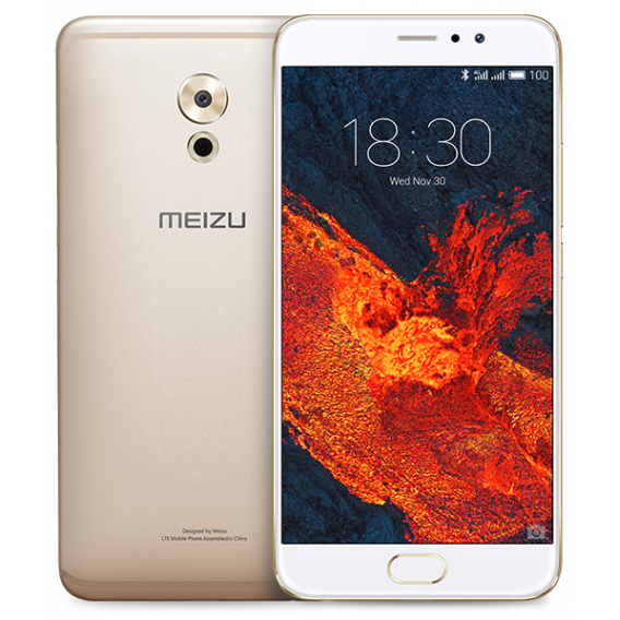 Pro6 Plus Gold, 5.7'' 2560x1440, 2.0GHz+1.5GHz, 8 Core, 4GB RAM, 64GB, 12Mpix/5Mpix, 2 Sim, 2G, 3G, LTE, BT, Wi-Fi, NFC, GPS, Glonass, 3400mAh, Android 6.0, 158g, 155,6x77,3x7,3, считыватель отпечатков пальцев