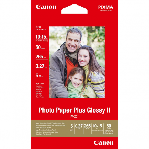 PP-201 Photo Paper Glossy, 10x15, 50 листов