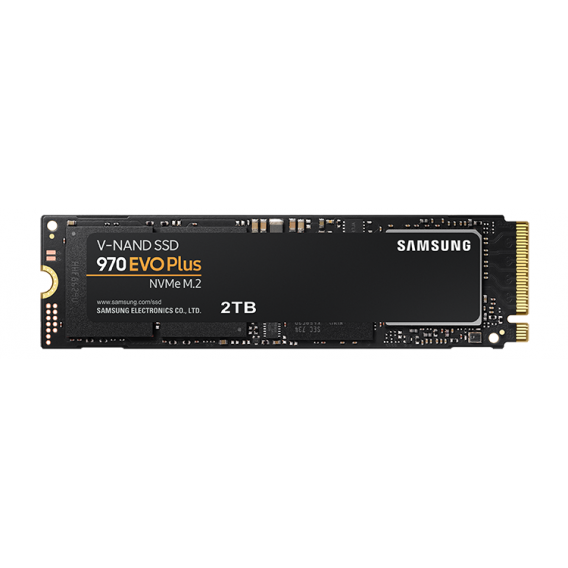 Накопитель твердотельный Samsung MZ-V7S2T0BW 970 EVO Plus 2TB, M.2, PCIe G3x4, NVMe 1.3