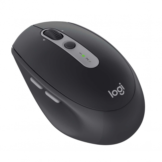 Мышь беспроводная Logitech M590 Multi-Device Silent-GRAPHITE TONAL (темно-серая, Bluetooth, 2.4 GHz/USB-ресивер (Logitech Unifying®), 1000dpi, 1 батарея типа AA) (M/N: M-R0064 / C-U0007)