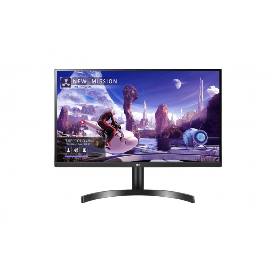 Монитор LCD 27'' [16:9] 2560х1440(WQHD) IPS, nonGLARE, 350cd/m2, H178°/V178°, 1000:1, 16.7M, 5ms, 2xHDMI, DP, Tilt, 2Y, Black