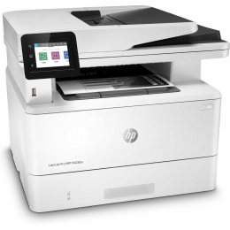 МФУ HP LaserJet Pro MFP M428dw Printer (A4) , Printer/Scanner/Copier/ADF, 1200 dpi, 38 ppm, 512 Mb, 1200 MHz, tray 100+250 pages, USB+Ethernet+WiFi, Print Duplex, Duty cycle 80K pages, Cart 3 000 page