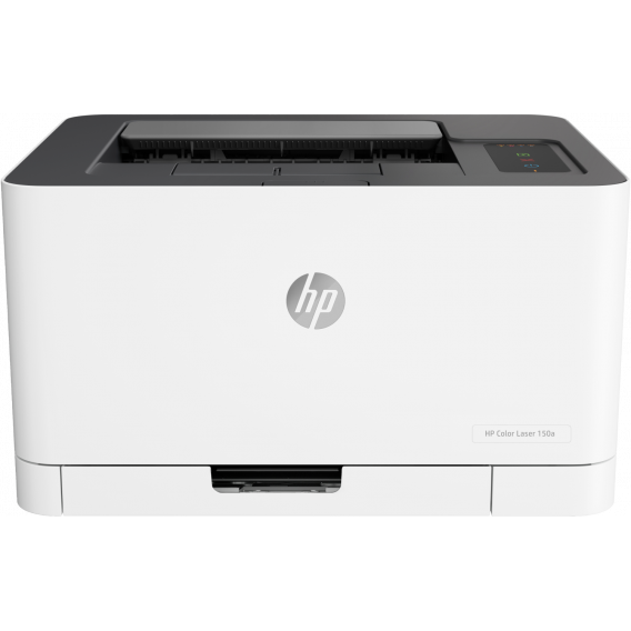 Принтер лазерный цветной HP 4ZB94A Color Laser 150a Printer (A4) 600 dpi, 18 (black)/4 (colour) ppm, 64MB/400Mhz, tray 150 pages, USB 2.0, duty cycle 20 000 pages