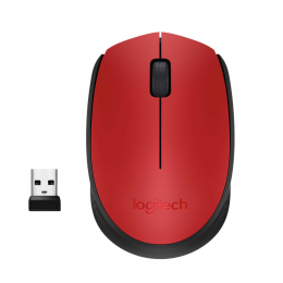 Мышь беспроводная Logitech M171 Red (красная