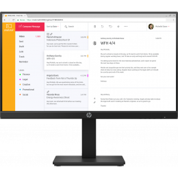 HP Monitor P24h G4 23.8" IPS 1920 x 1080/5 ms/DP/HDMI/VGA/3 Year