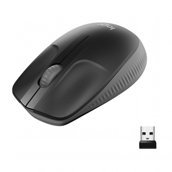 Мышь беспроводная полноразмерная Logitech M190 Charcoal (M/N: MR0087 / CU0019)