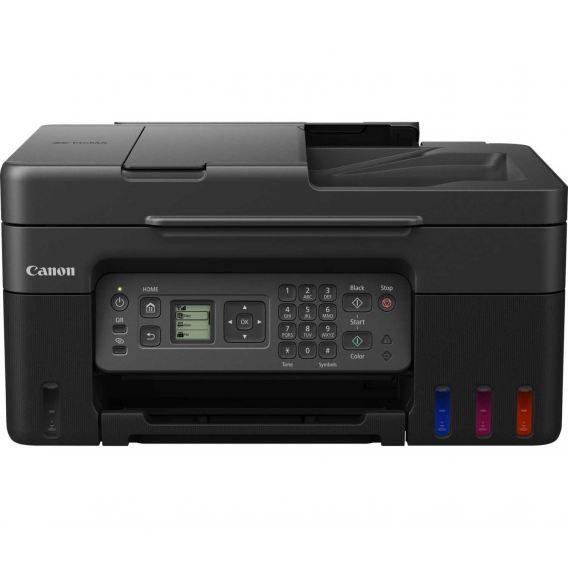 МФУ Canon PIXMA G4470 (A4, Printer/Scanner/Copier/FAX/DADF, 4800x1200 dpi, inkjet, Color, 11 ppm, tray 100 pages, LCD Color (3,4 см), USB 2.0, WIFI cart. GI-41)