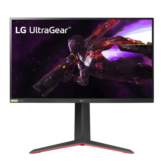 Монитор LCD 27'' [16:9] 2560х1440(WQHD) IPS, nonGLARE, 320 cd/m?, H178°/V178°, 1000:1, Mega, 1,07 миллиардов цветов, 1ms, 2xHDMI, DP, USB-Hub, Height adj, Pivot, Tilt, Swivel, 2Y, Black-Red