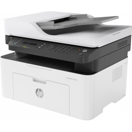 МФУ HP 4ZB84A Laser MFP 137fnw Printer (A4) , Printer/Scanner/Copier/ADF/Fax, 1200 dpi, 20 ppm, 128 MB, 600 MHz, 150 pages tray, USB+Ethernet+WiFi, Duty 10K pages