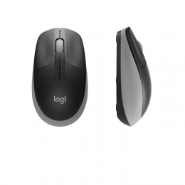 Мышь беспроводная полноразмерная Logitech M190 Mid Grey (M/N: MR0087 / CU0019)