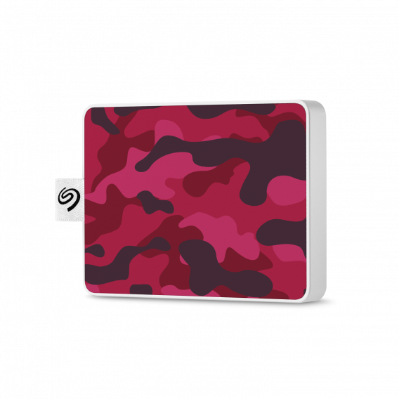 Внешний твердотельный накопитель Seagate One Touch SSD Special Edition STJE500405 500ГБ  2.5" USB 3.0 Camo Red