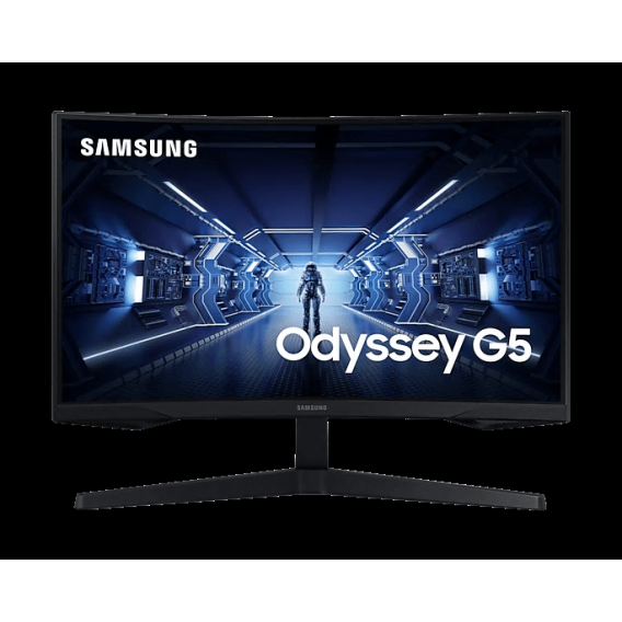 Монитор жидкокристаллический Samsung LC32G54TQWIXCI 32"  16:9 2560x1440 144Hz VA, изогнутый 1000R, 250cd/m2, H178°/V178°, 1ms, DP, HDMI