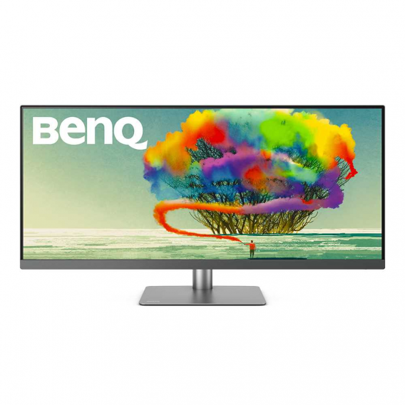 Монитор LCD 34'' 21:9 3440x1440(UWQHD) IPS,60 Гц, 350cd/m2, H178°/V178°, 1000:1, 1.07B, 5ms, 2xHDMI, DP, USB-Hub, Height adj, Swivel, Speakers, Grey