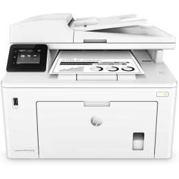 МФУ HP G3Q75A LaserJet Pro MFP M227fdw (A4) Printer/Scanner/Copier/ADF/Fax, 1200 dpi, 28 ppm, 256 MB, 800 MHz, 250 pages tray, Print Duplex, USB+Ethernet+WiFi, Duty cycle-30000 pages