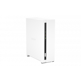 Сетевое оборудование QNAP TS-133-EU-RU Сетевой накопитель, 1 отсек 3,5"/2,5". ARM  Cortex-A55 1,8 ГГц, 2 ГБ.