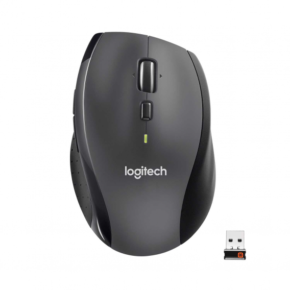 Мышь беспроводная Logitech M705 Marathon (1000dpi, 2.4 GHz/USB-ресивер (Logitech Unifying®), 7 кнопок, 2 батареи типа AA) (M/N: M-R0073 / C-U0007)