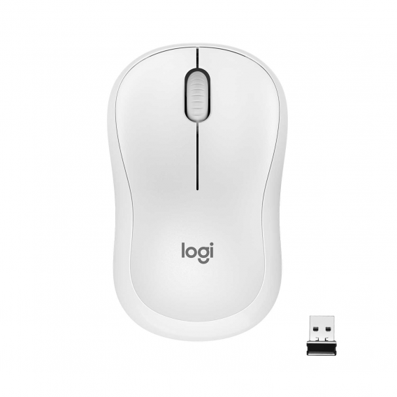 Мышь беспроводная Logitech M220 Silent Offwhite (белая, оптическая, 1000dpi, 2.4 GHz/USB-ресивер, бесшумная, M/N: MR0085 / C-U0010)